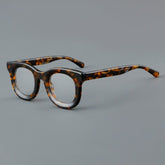 Alison Retro Acetate Glasses Frame Round Frames Southood Leoaprd